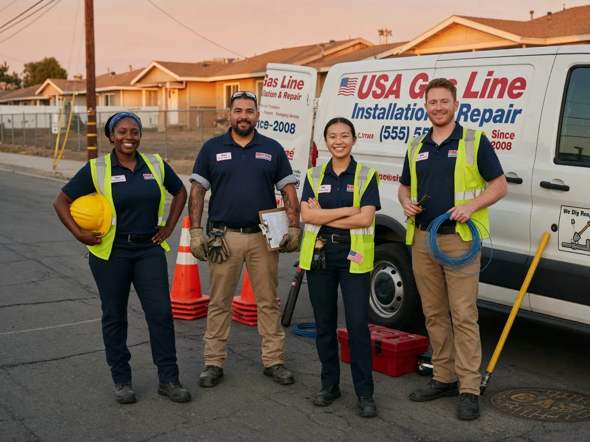Gas Line Installation company in Hallwood, VA